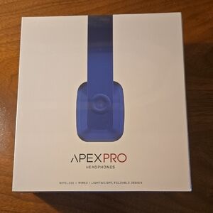 APEX PRO WIRELESS Blue Over-Ear Headphones